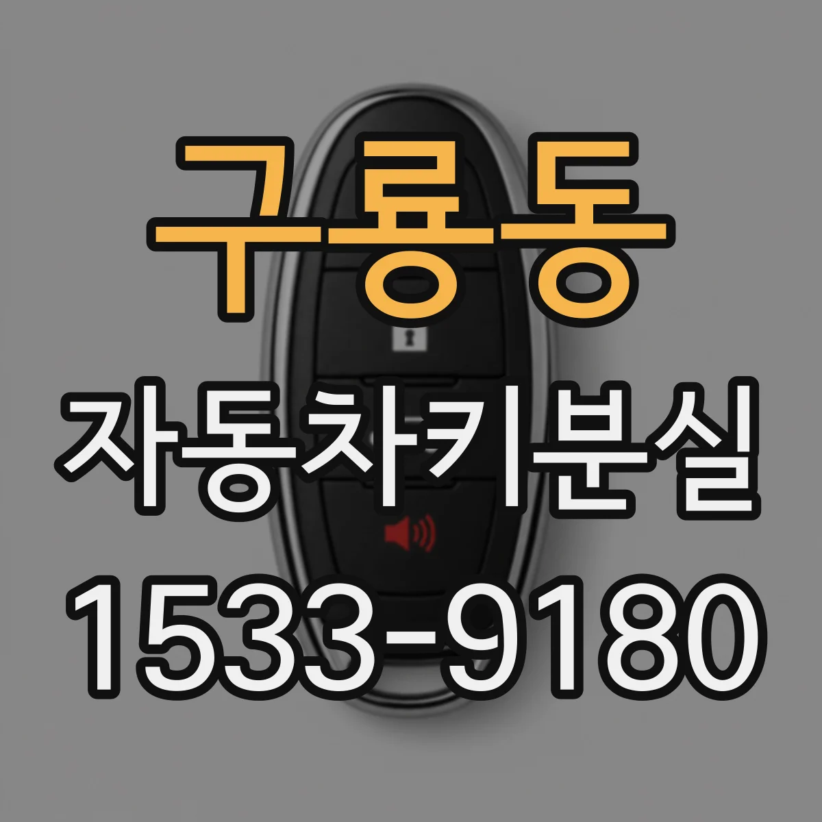 구룡동 자동차키분실