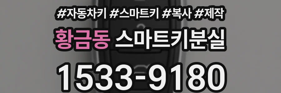 황금동 스마트키분실