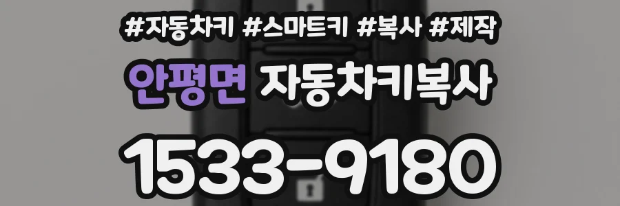 안평면 자동차키복사