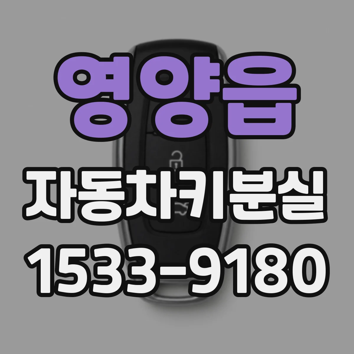 영양읍 자동차키분실