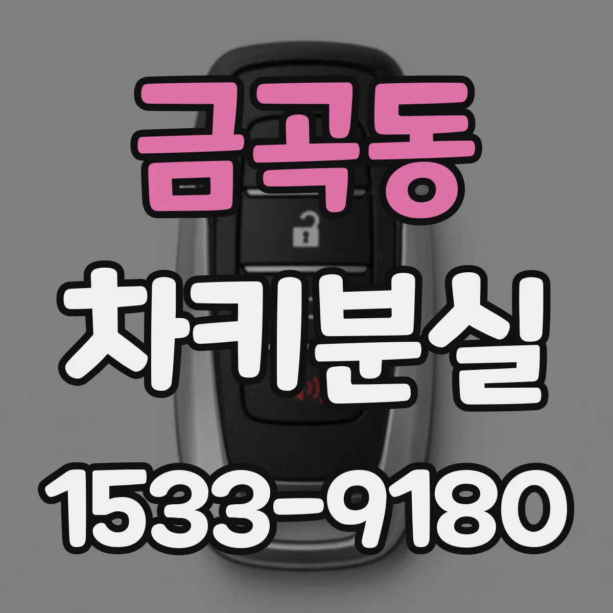 금곡동 차키분실