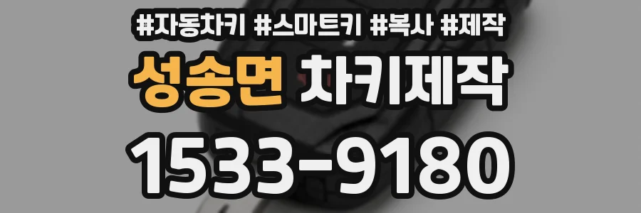 성송면 차키제작