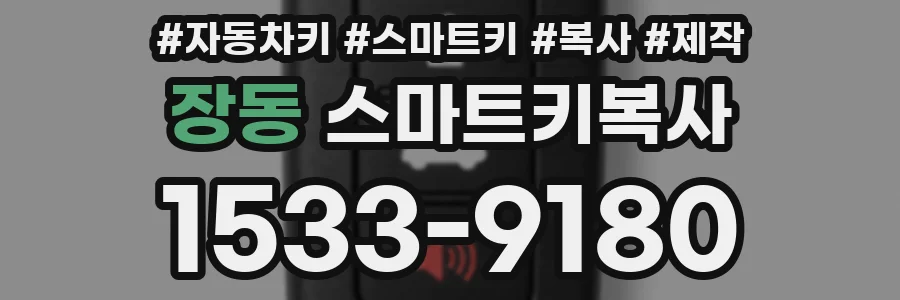 장동 스마트키복사