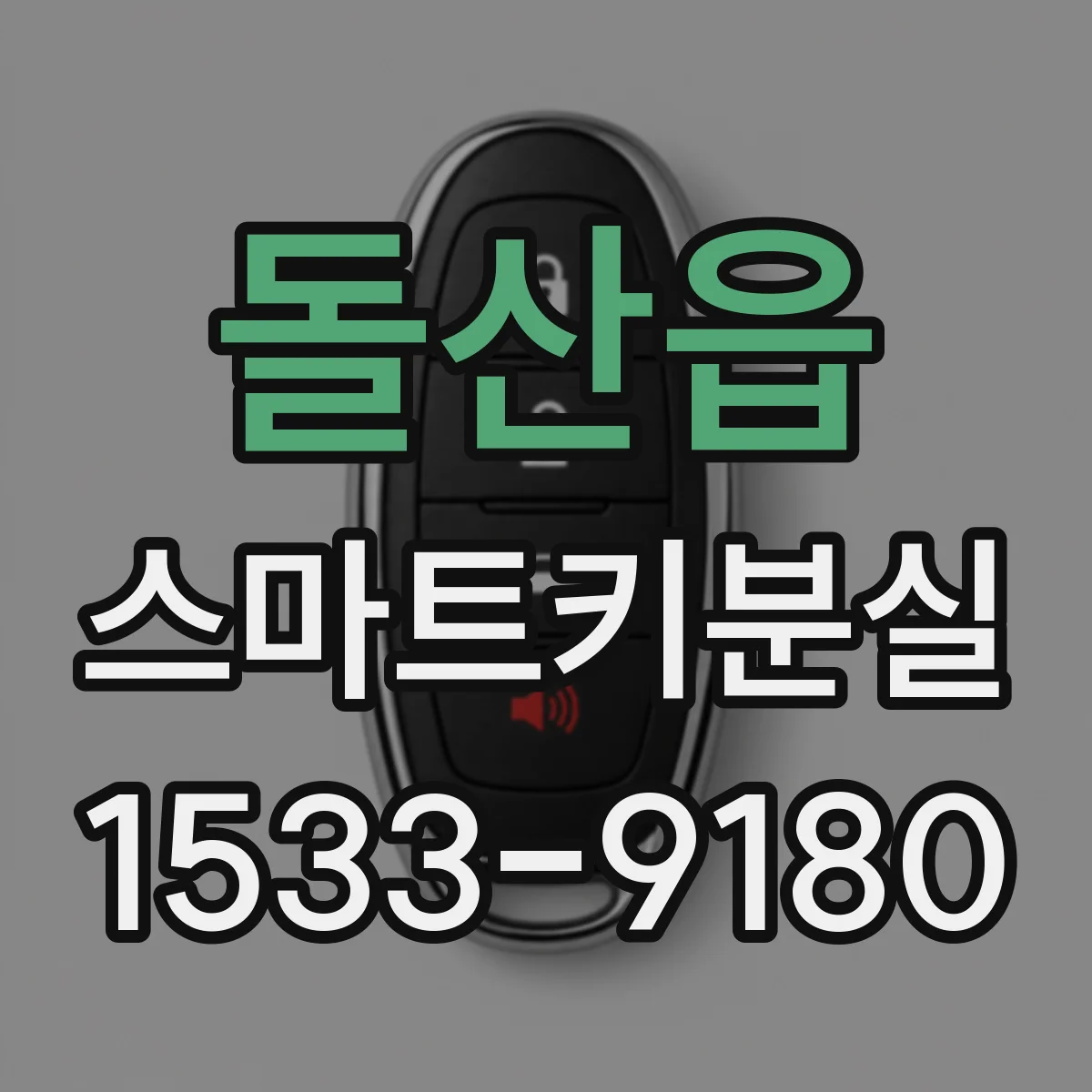 돌산읍 스마트키분실