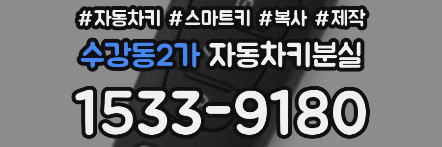 수강동2가 자동차키분실