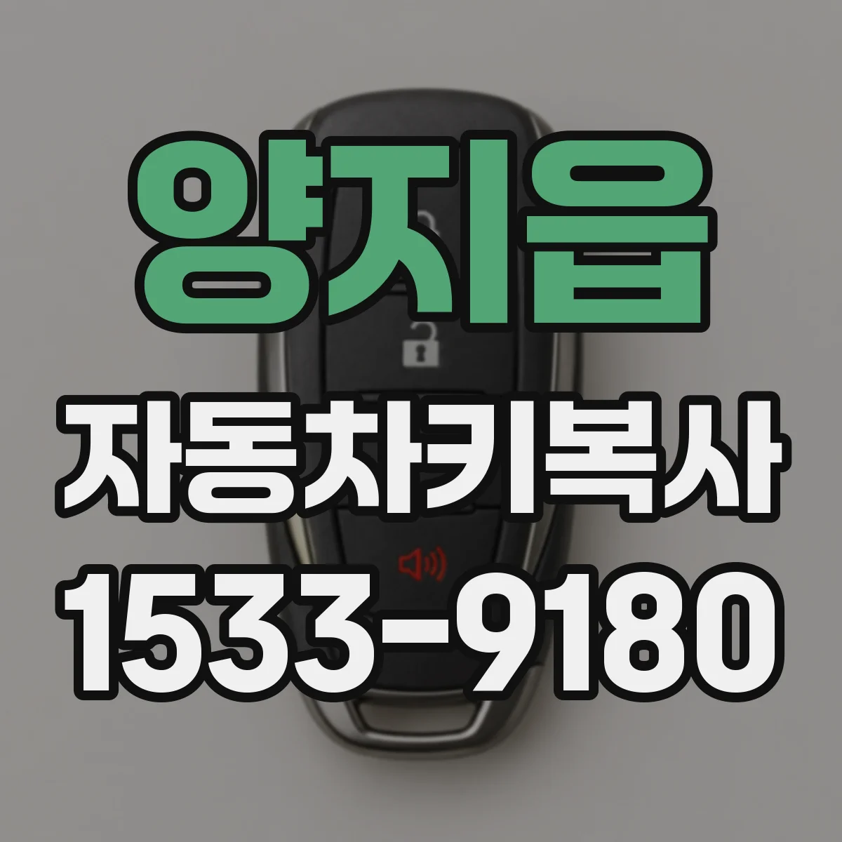 양지읍 자동차키복사