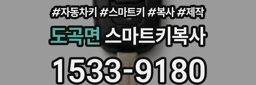 도곡면 스마트키복사