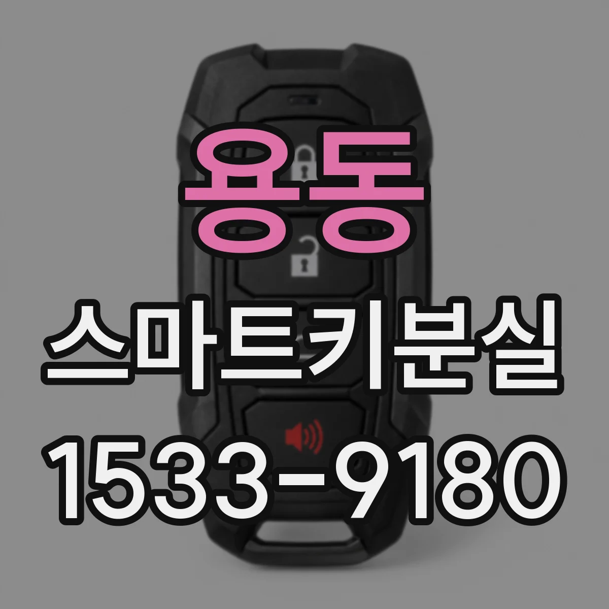 용동 스마트키분실