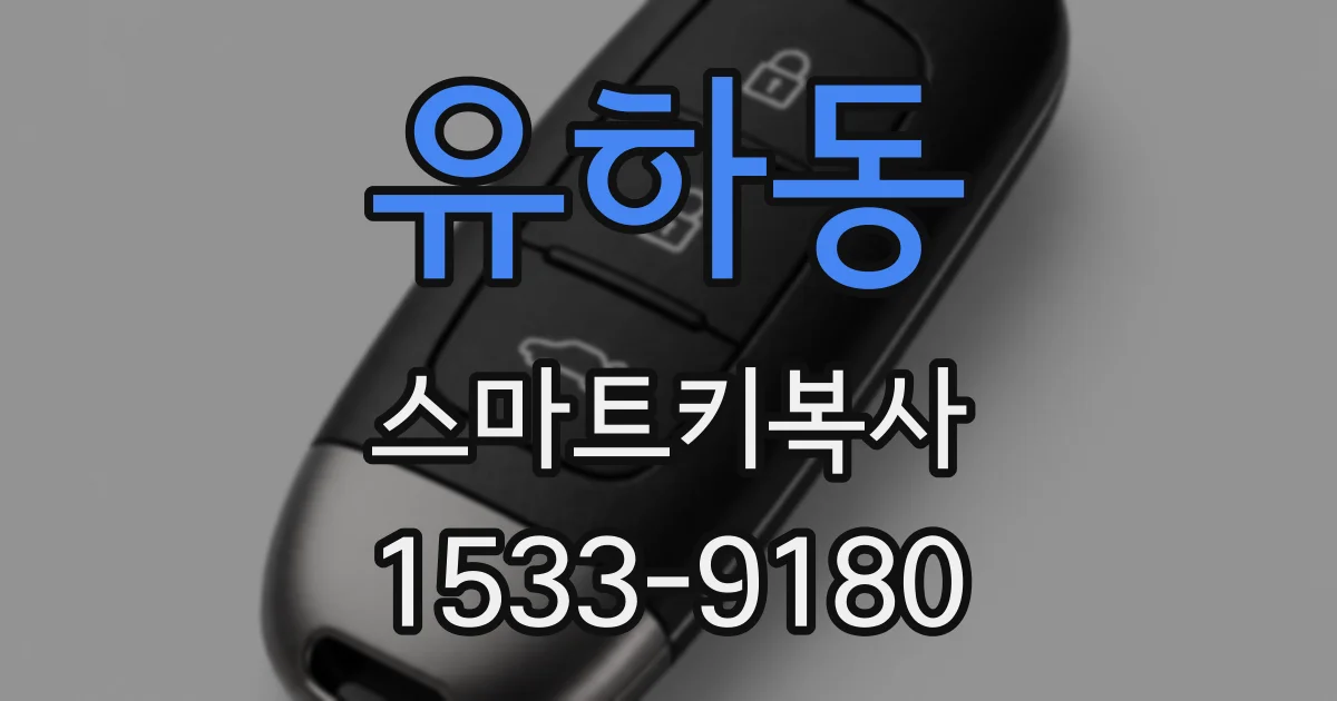 유하동 스마트키복사
