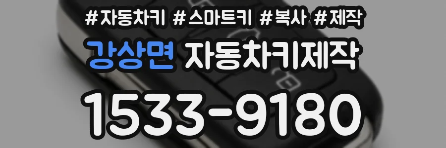 강상면 자동차키제작
