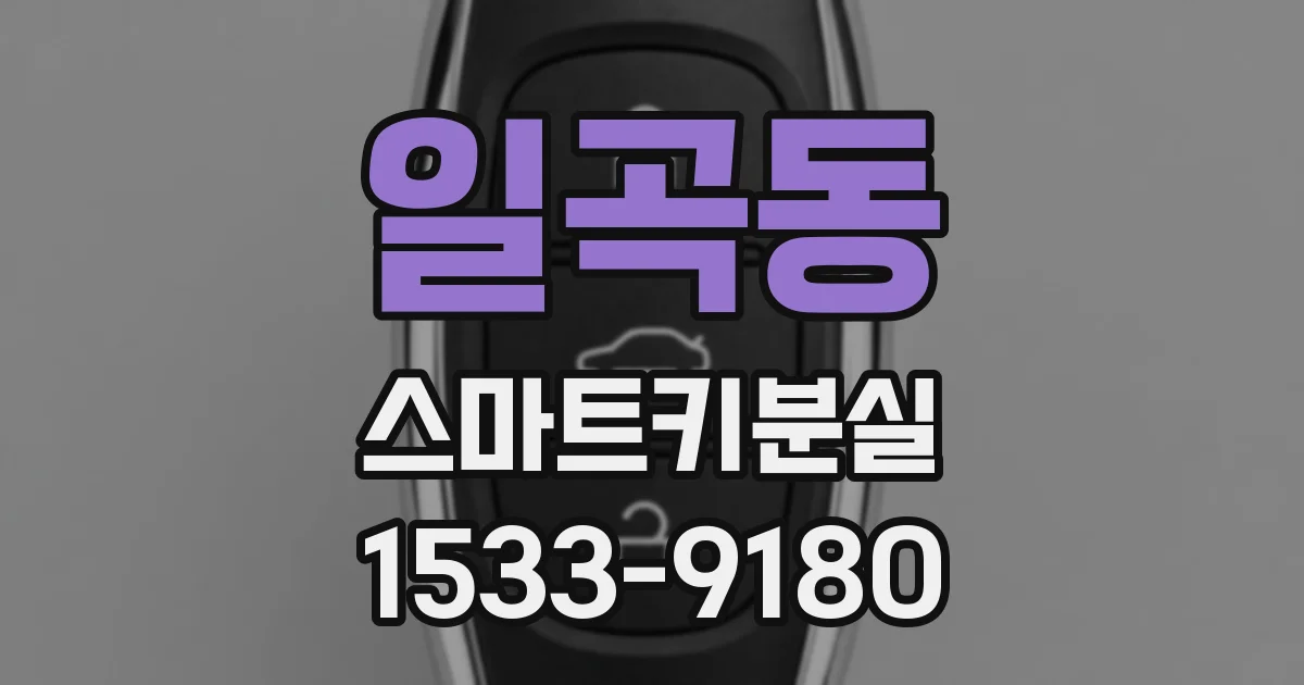 일곡동 스마트키분실