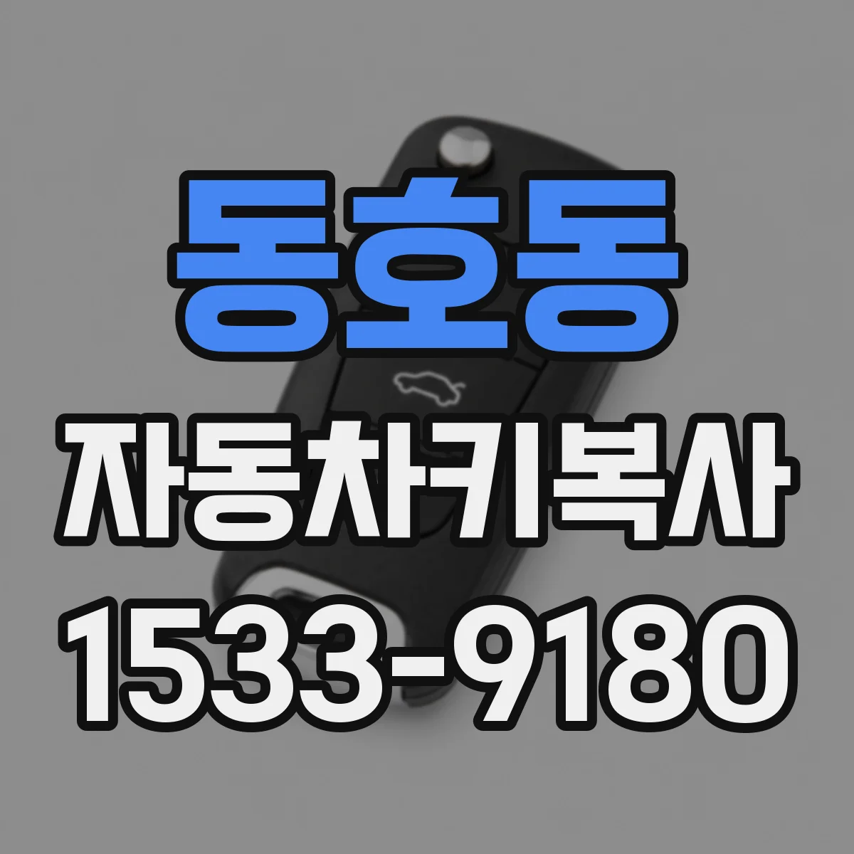 동호동 자동차키복사