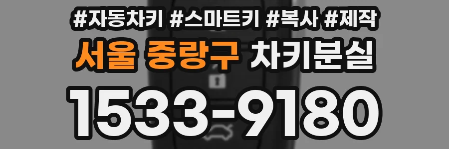 서울 중랑구 차키분실