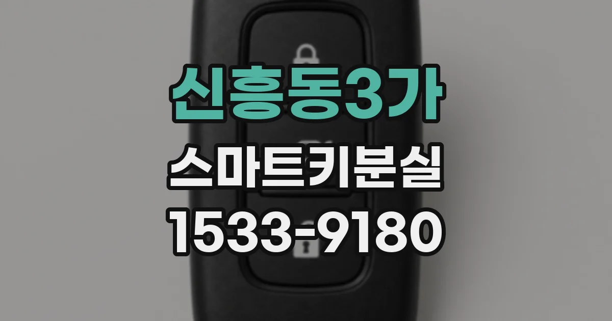 신흥동3가 스마트키분실