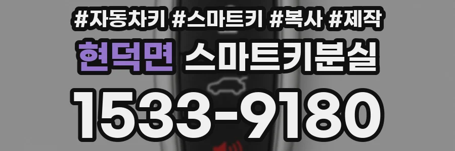 현덕면 스마트키분실