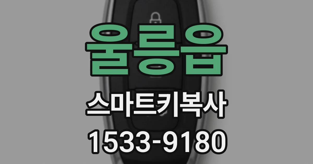 울릉읍 스마트키복사