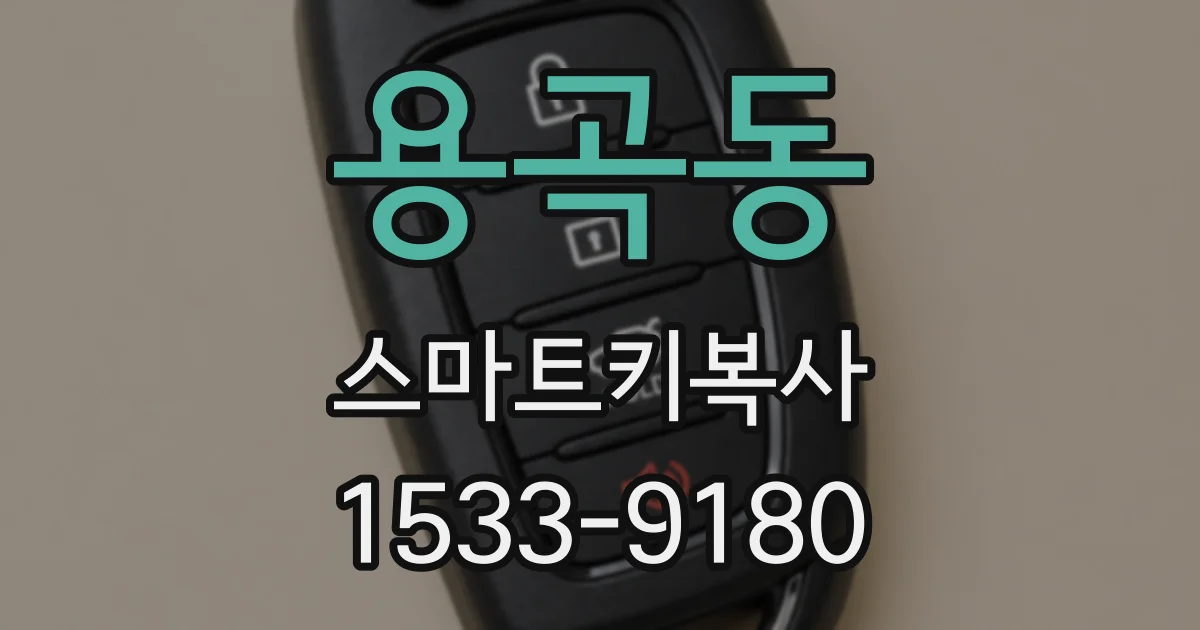 용곡동 스마트키복사