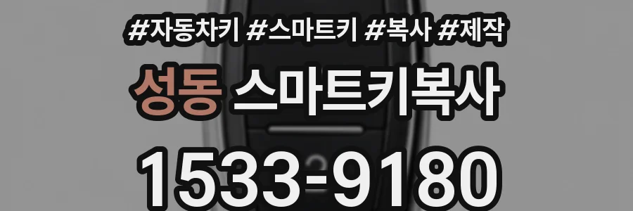 성동 스마트키복사