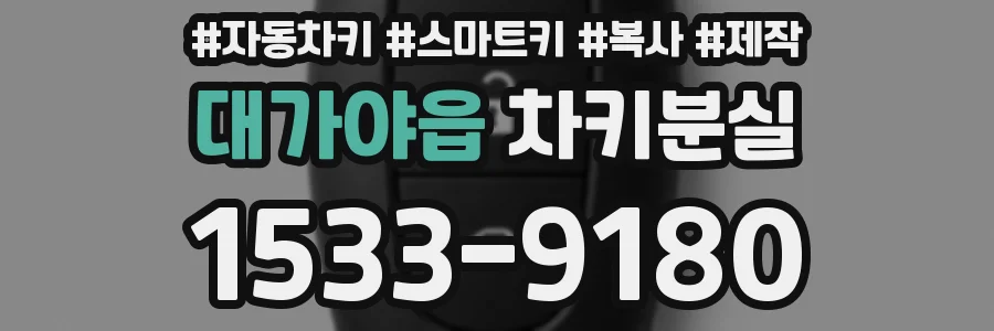 대가야읍 차키분실