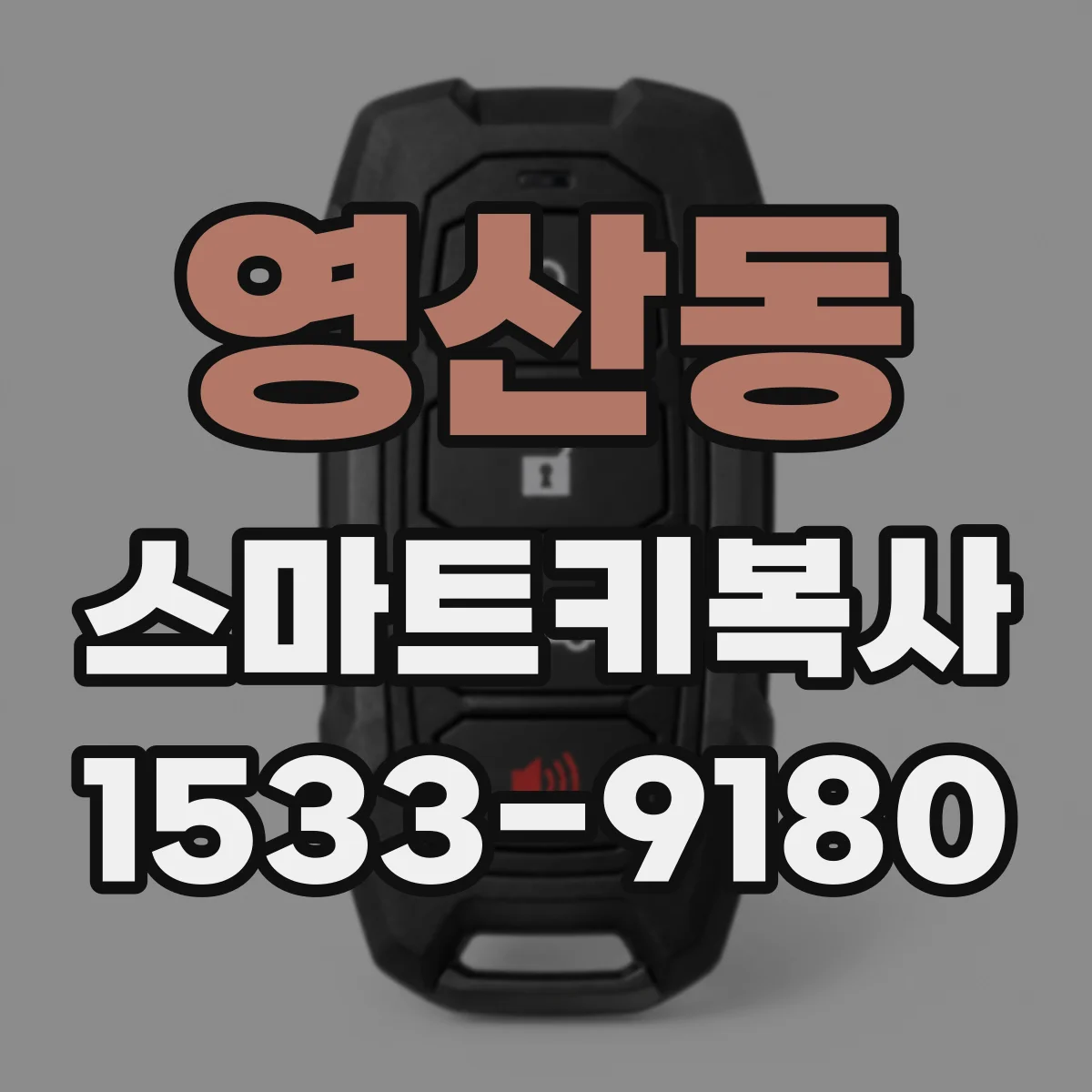 영산동 스마트키복사
