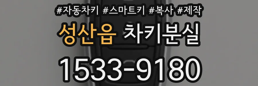 성산읍 차키분실