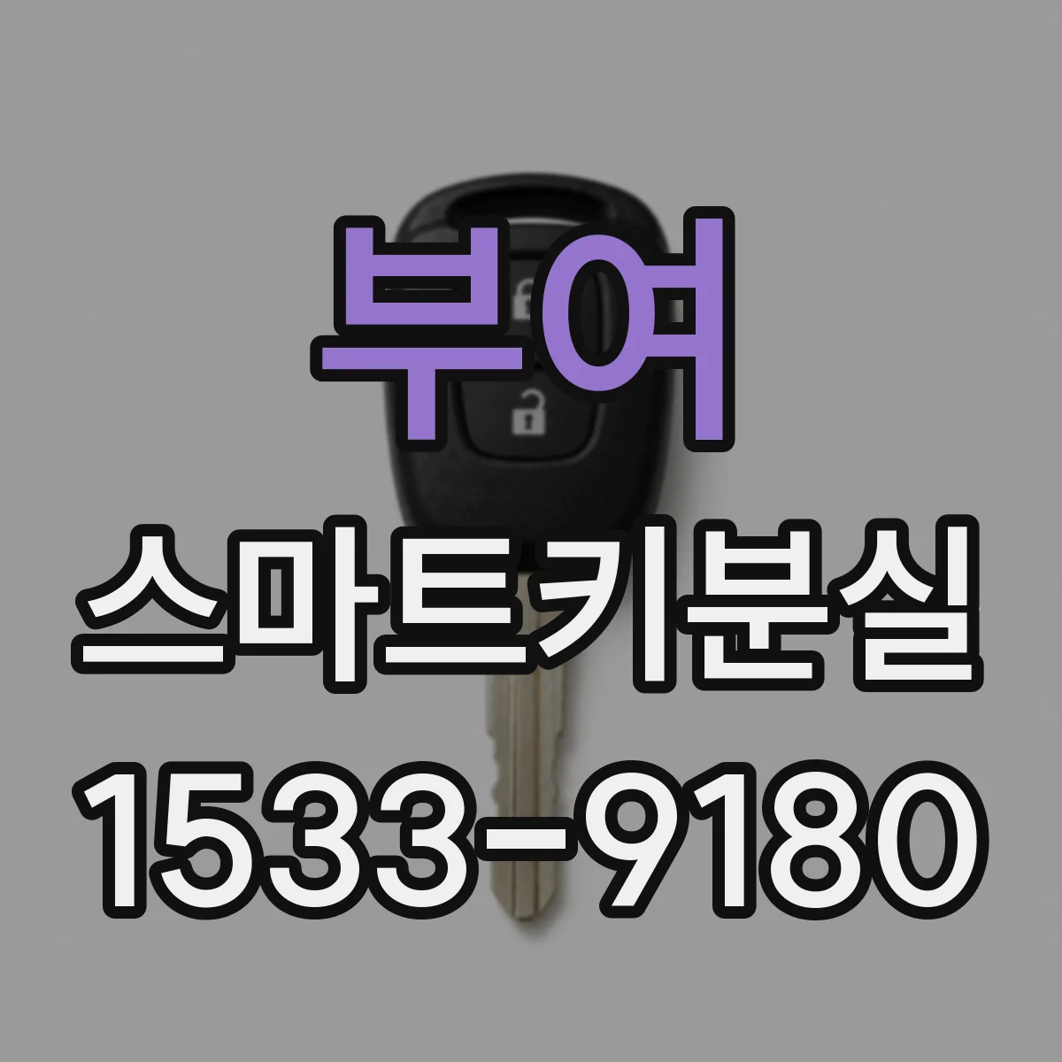 부여 스마트키분실