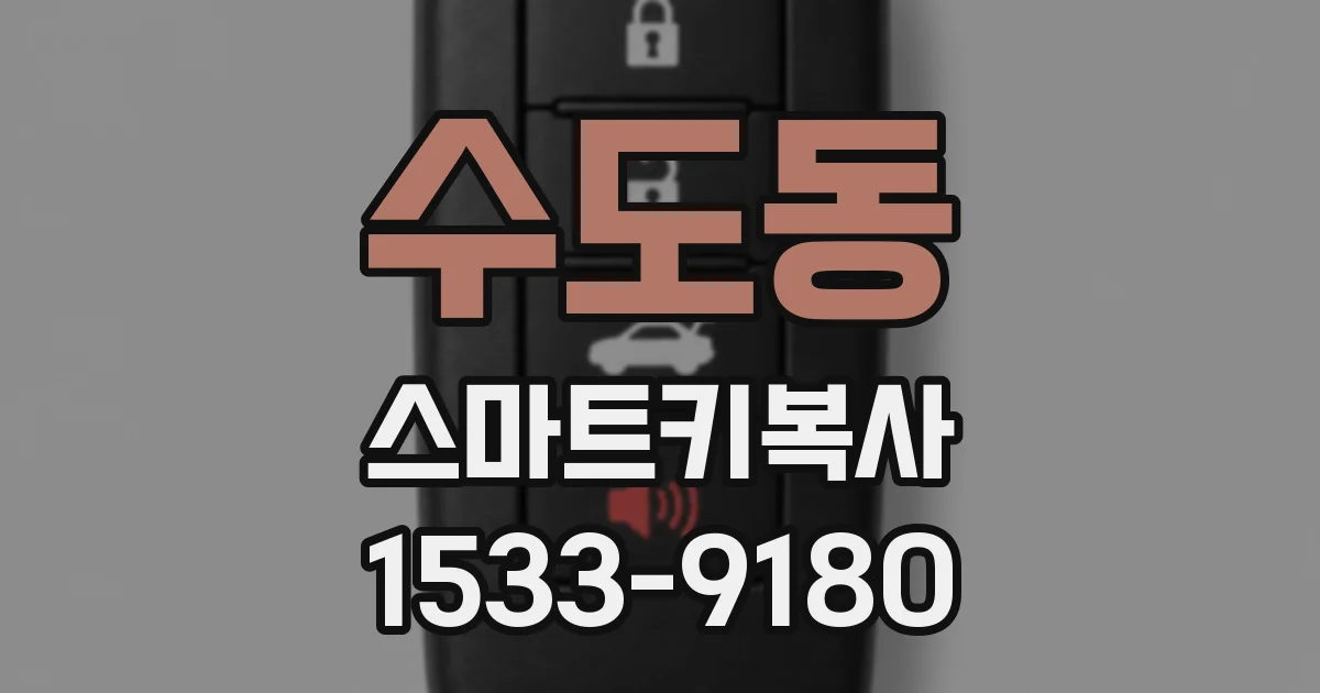수도동 스마트키복사