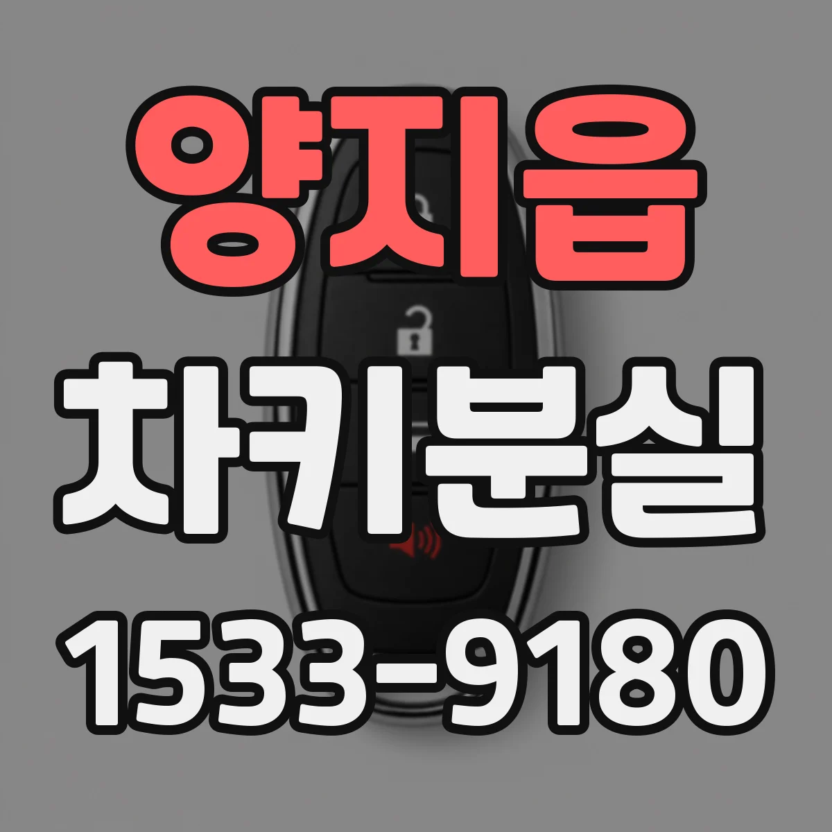 양지읍 차키분실
