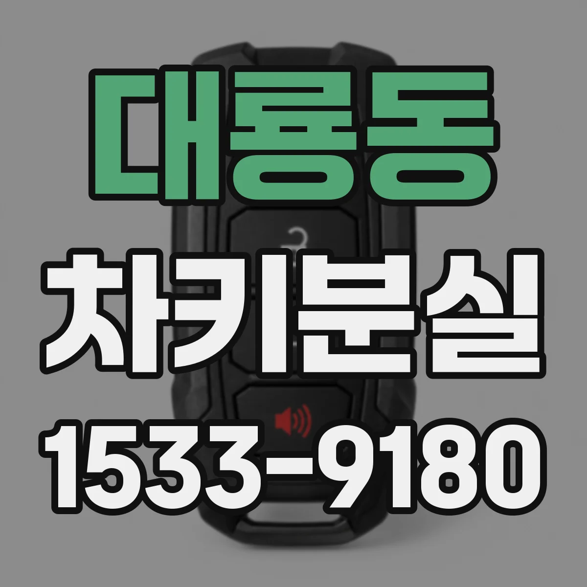 대룡동 차키분실