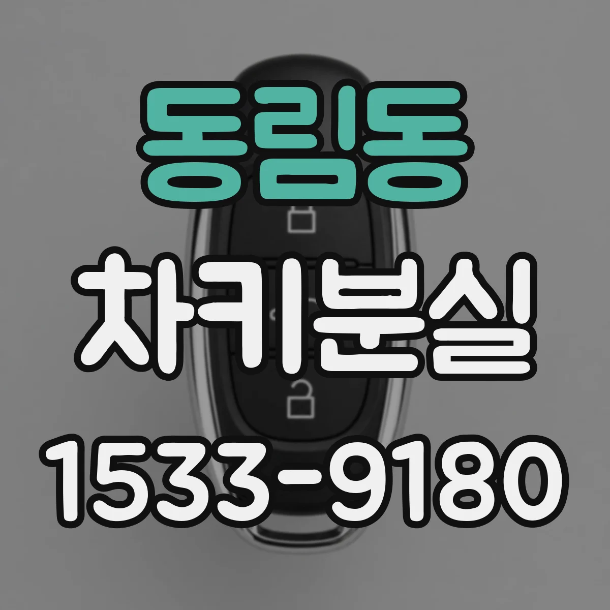 동림동 차키분실