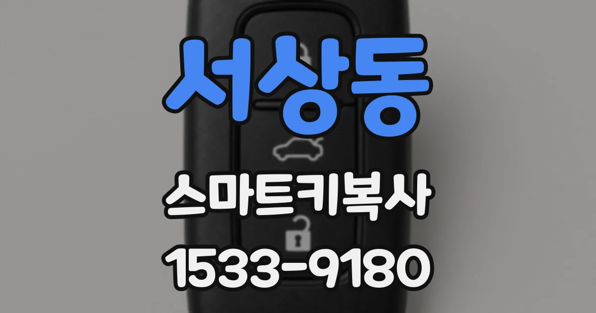 서상동 스마트키복사