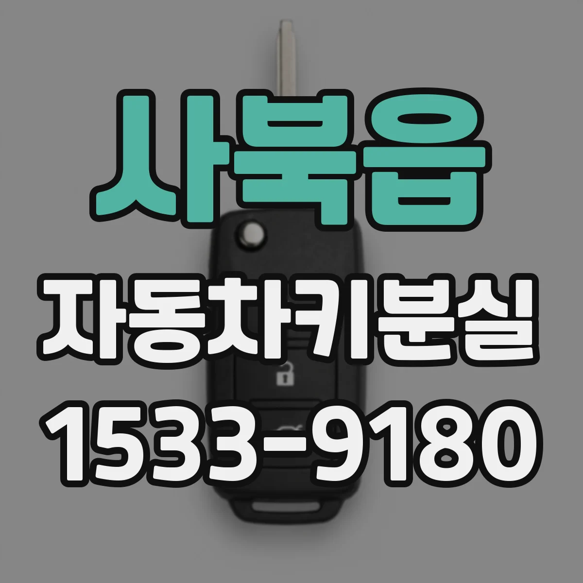 사북읍 자동차키분실