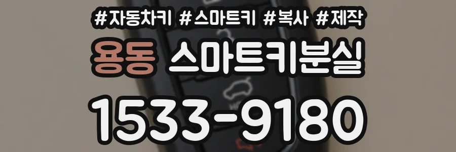 용동 스마트키분실