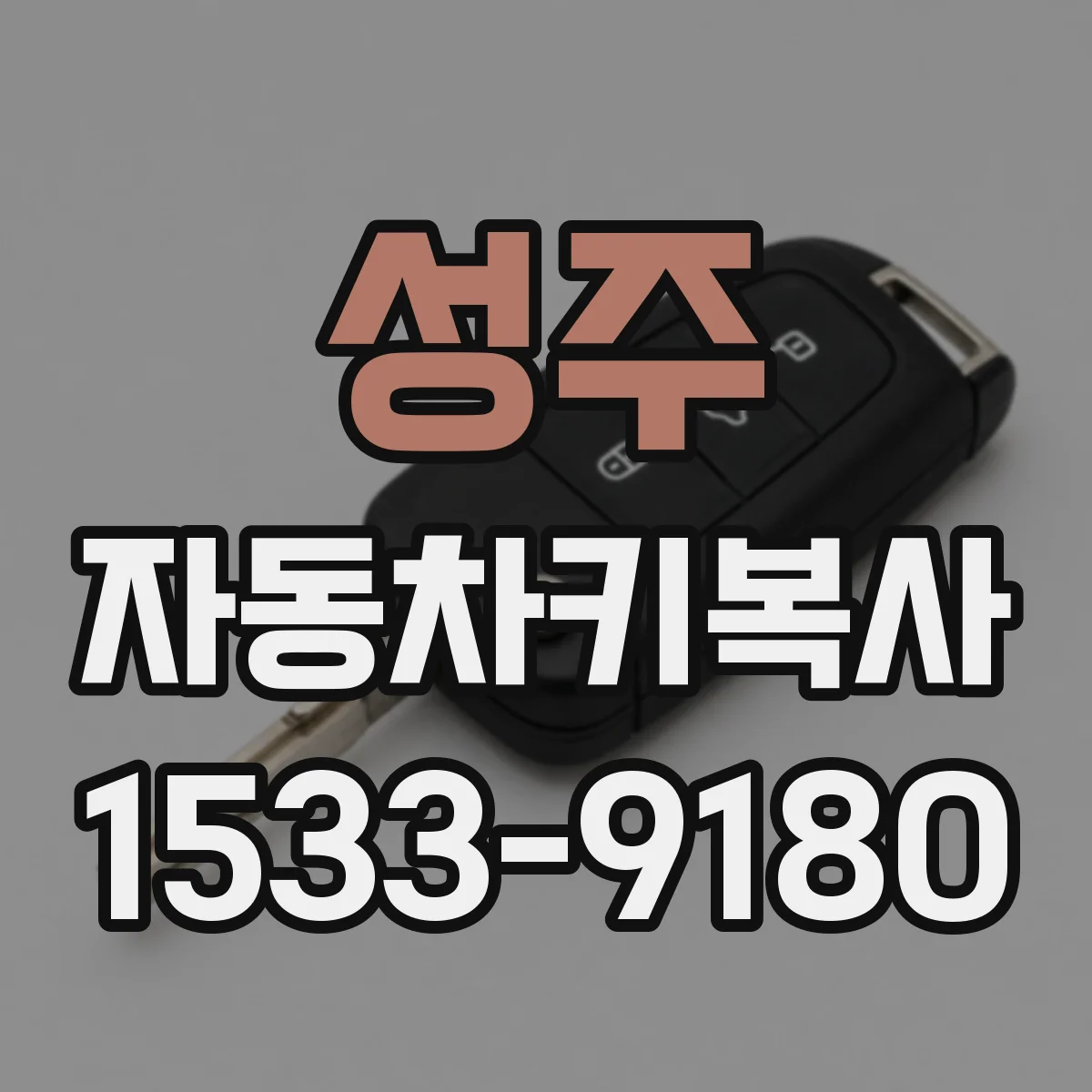성주 자동차키복사