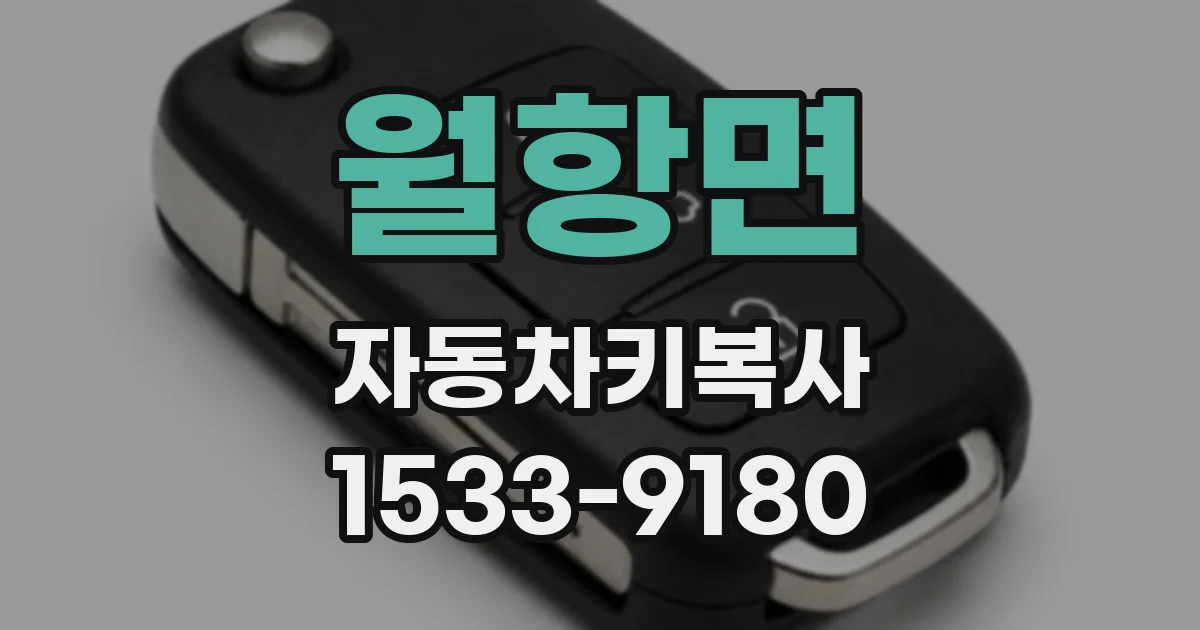 월항면 자동차키복사