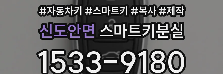 신도안면 스마트키분실
