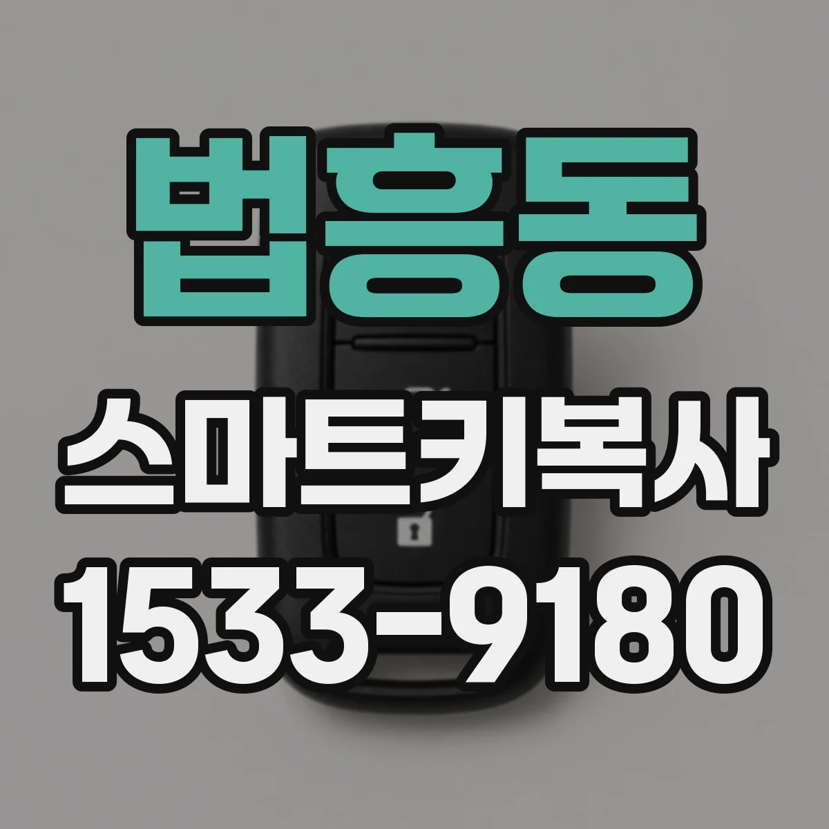 법흥동 스마트키복사