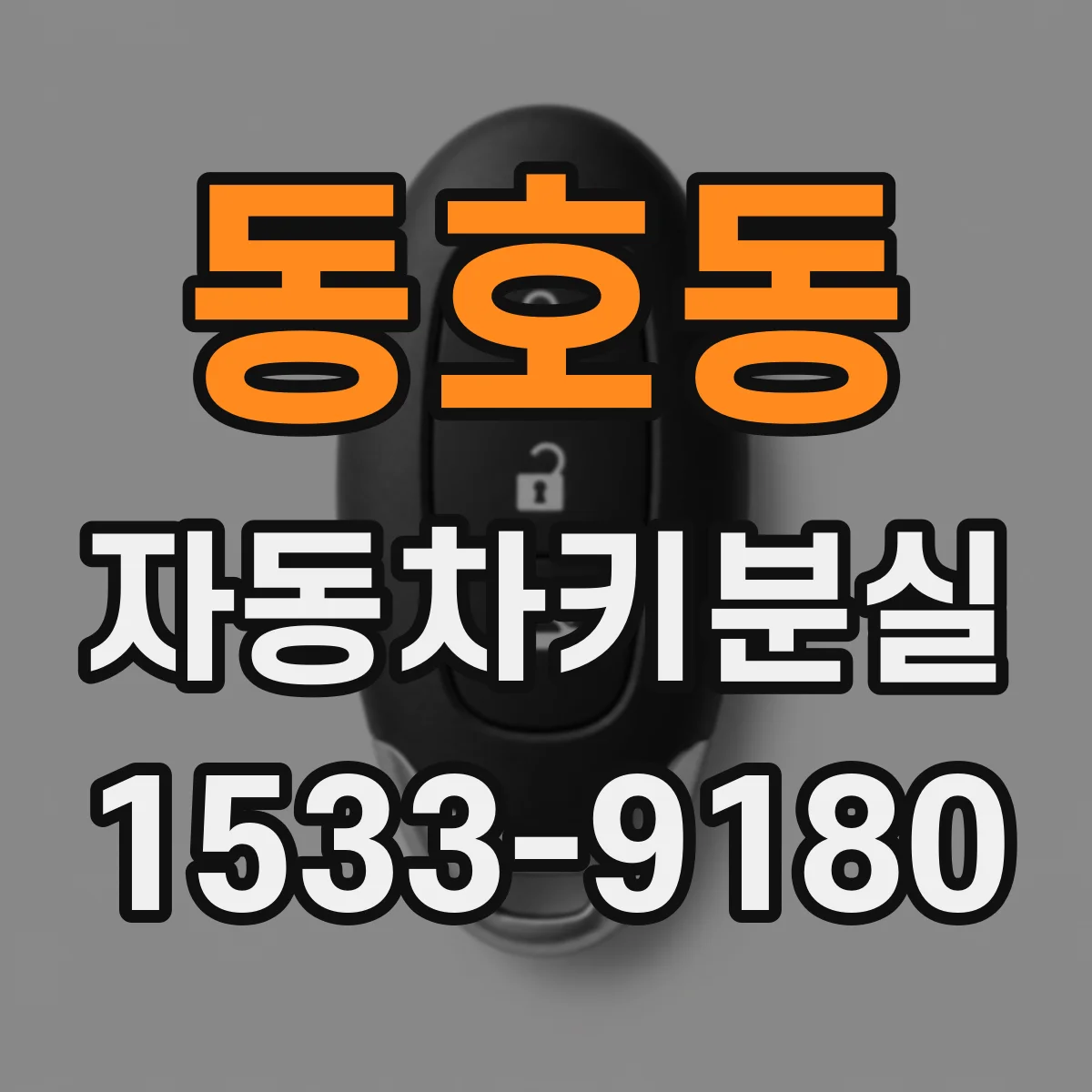 동호동 자동차키분실