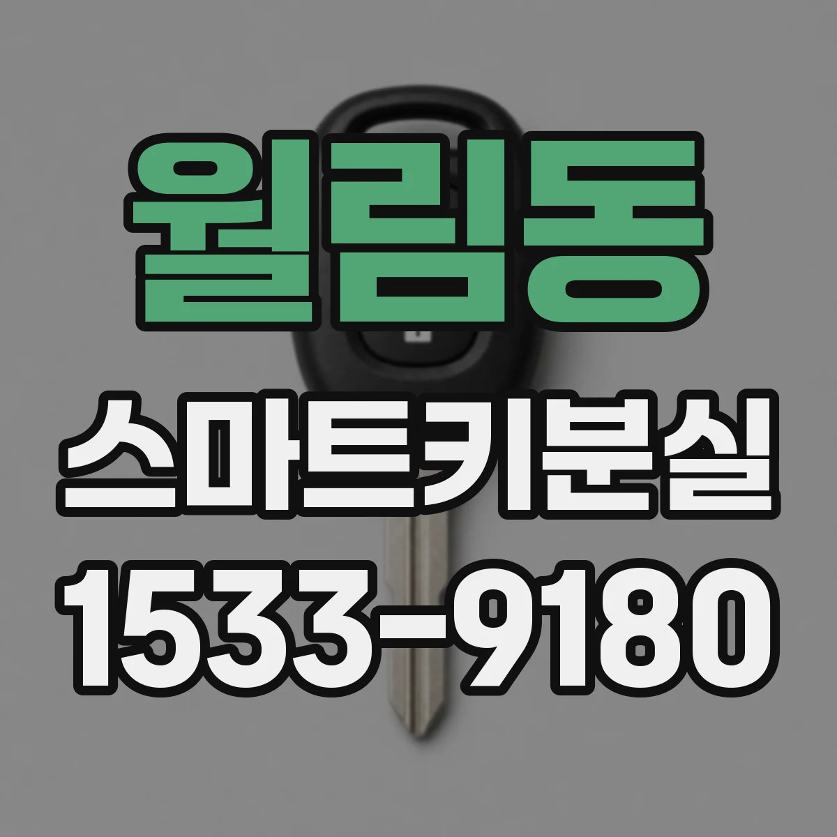 월림동 스마트키분실