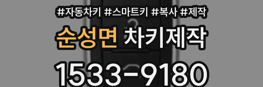 순성면 차키제작