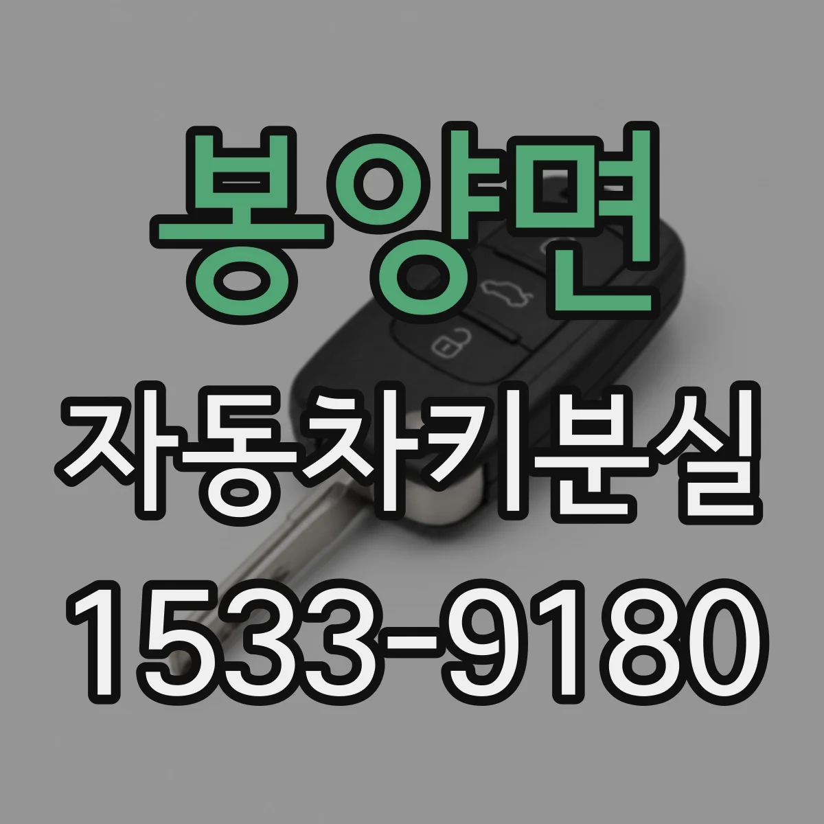 봉양면 자동차키분실