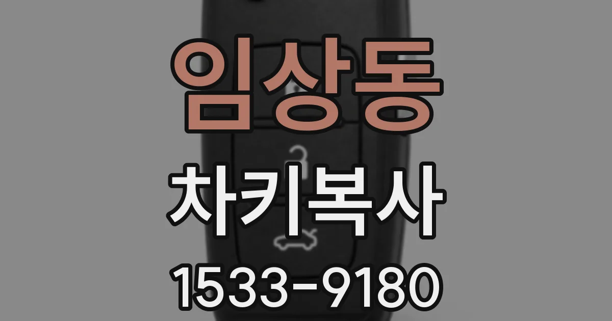 임상동 차키복사