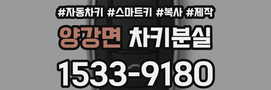 양강면 차키분실