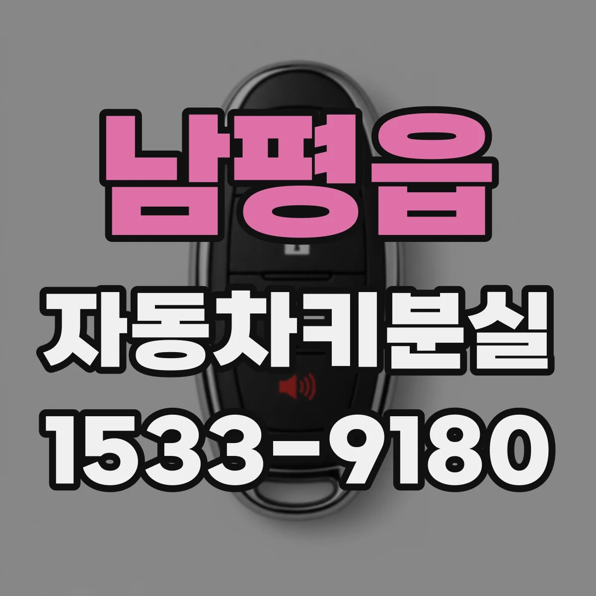 남평읍 자동차키분실
