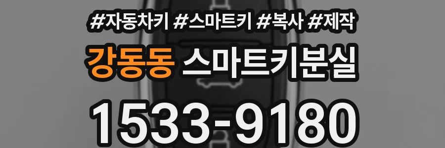 강동동 스마트키분실