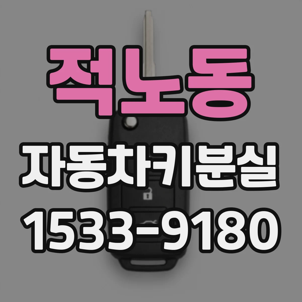적노동 자동차키분실