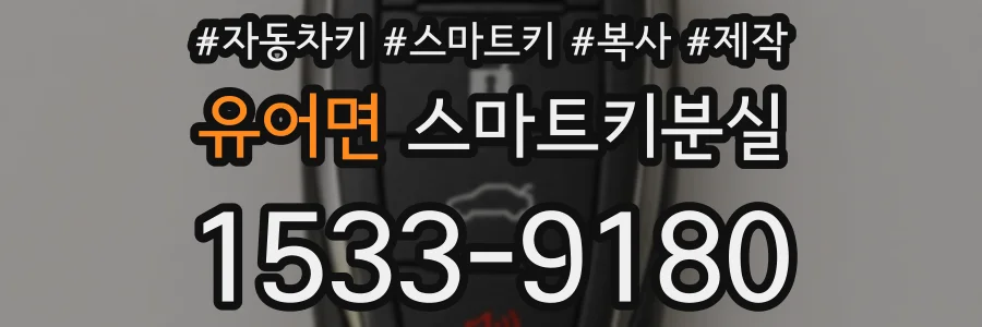 유어면 스마트키분실