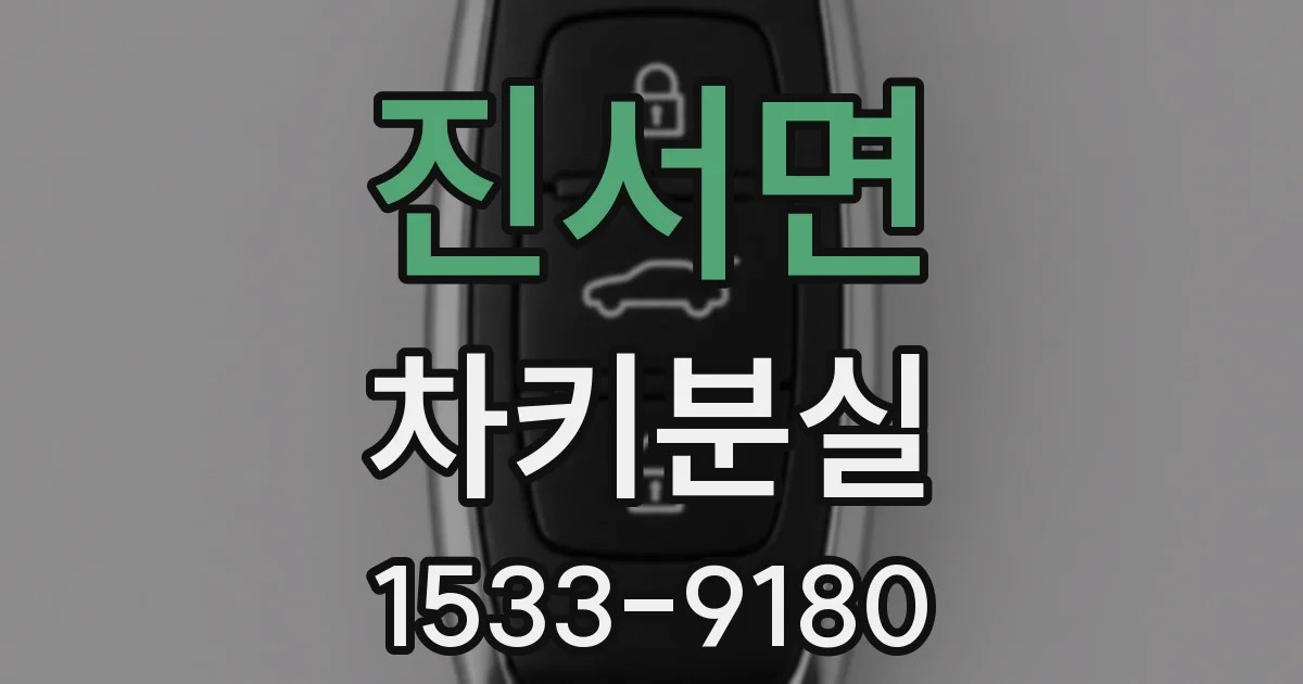 진서면 차키분실