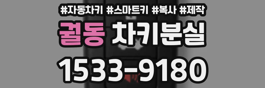 궐동 차키분실