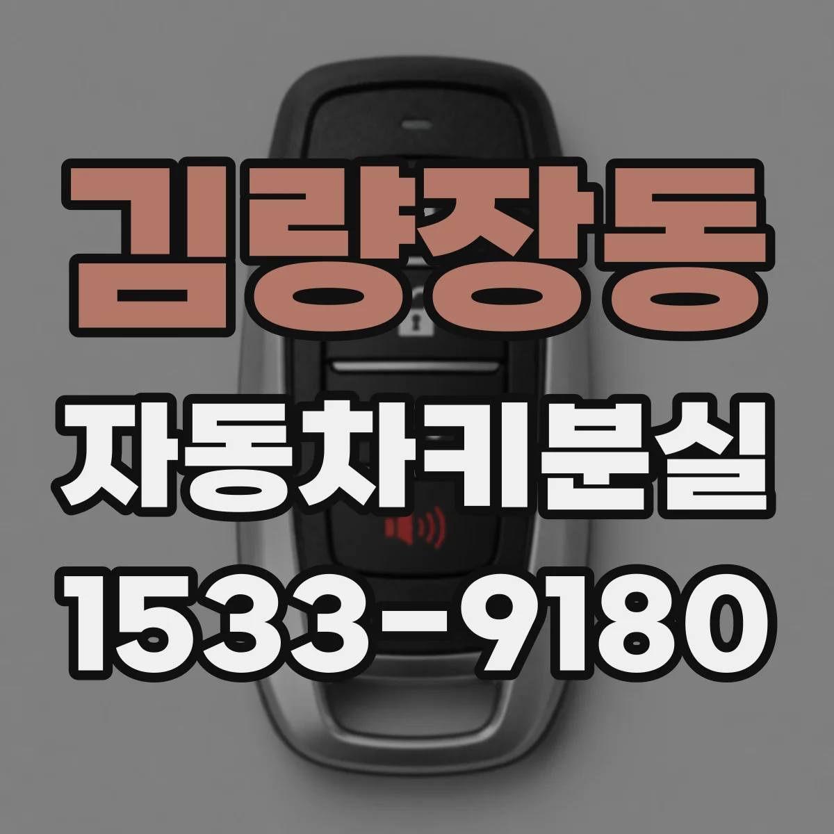 김량장동 자동차키분실